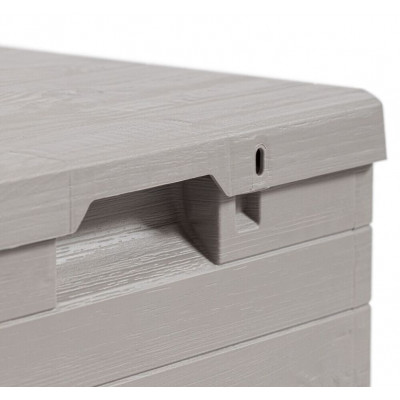 WOODYS záhradný plastový úložný box 90 L, svetlo šedá