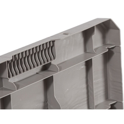 WOODYS záhradný plastový úložný box 90 L, svetlo šedá