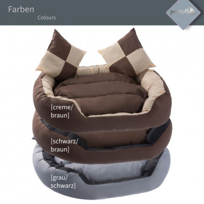 Petstuff pelech pre psa, krémovo- hnedý, 75 x 80 x 20 cm