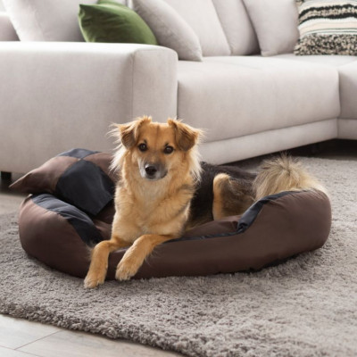 Petstuff pelech pre psa, čierno-hnedý, 110 x 80 x 23 cm