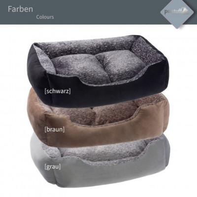 Petstuff pelech pre psa, veľkosť S, 50 x 40 x 17 cm, čierny