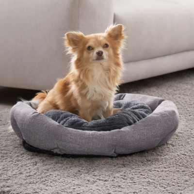 Petstuff pelech pre psa Octagon, 50 x 57 x 13 cm, šedý