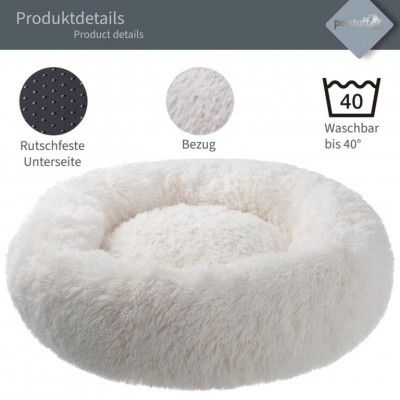 Petstuff pelech pre psa, okrúhly, béžový, 120 cm