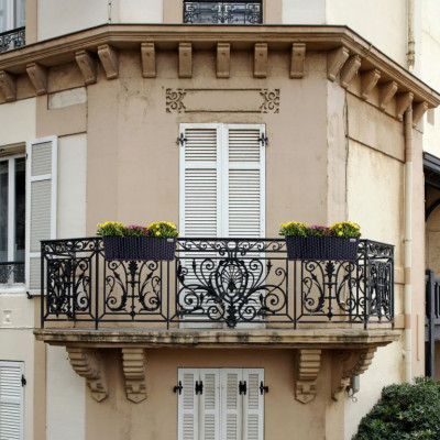 STILISTA sada závesných kvetináčov na kvety, šedá, 2 kusy