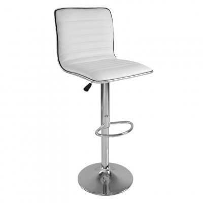 Sada 2 bielych barových stoličiek – moderné