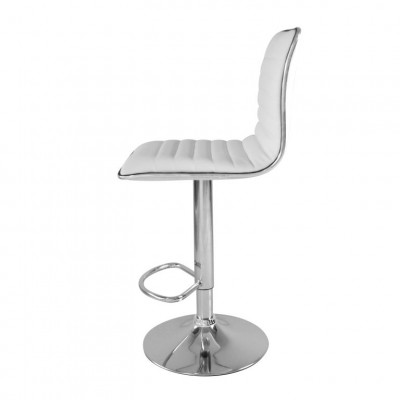Sada 2 bielych barových stoličiek – moderné