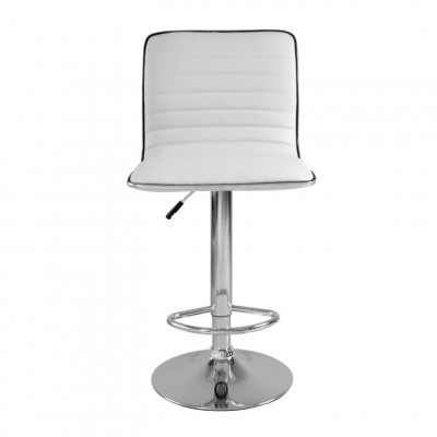 Sada 2 bielych barových stoličiek – moderné