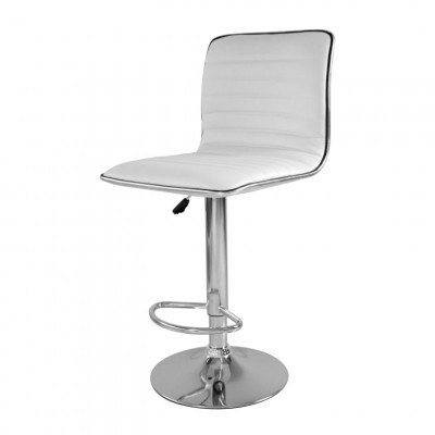 Sada 2 bielych barových stoličiek – moderné