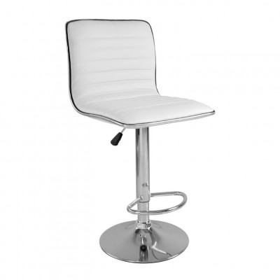 Sada 2 bielych barových stoličiek – moderné