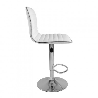 Sada 2 bielych barových stoličiek – moderné