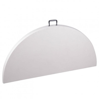 Skladací záhradný stôl - guľatý