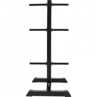 Gorilla Sports Stojan na kotúče, čierny, 30/31 mm