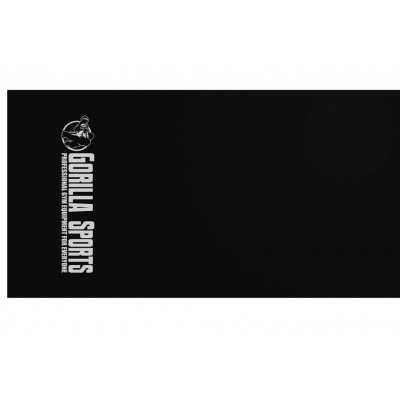 Gorilla Sports Posilňovacia guma, 200 cm, čierna