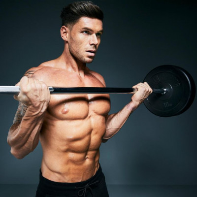 Gorilla Sports Činková tyč, 150 cm, chróm, 31 mm