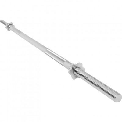 Gorilla Sports Činková tyč, 150 cm, chróm, 31 mm