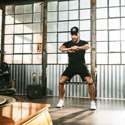 Gorilla Sports Fitness guma 20 lb, žltá