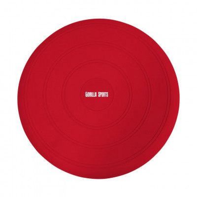 Gorilla Sports Balančná podložka, červená