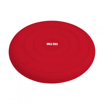 Gorilla Sports Balančná podložka, červená