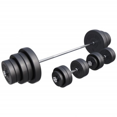 GORILLA SPORTS Nakladací činkový set, 130 kg
