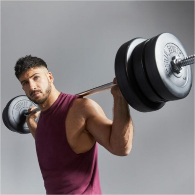 GORILLA SPORTS Nakladací činkový set, 100 kg