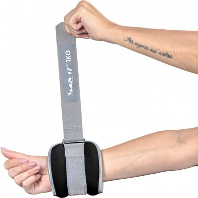 Neoprénové záťažové reflexné manžety 2 x 2 kg