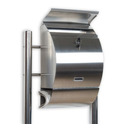 Poštová schránka nerezová 126 cm