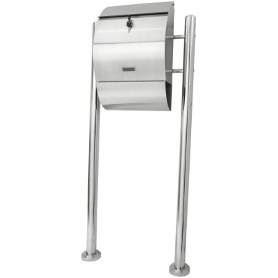 Poštová schránka nerezová 126 cm