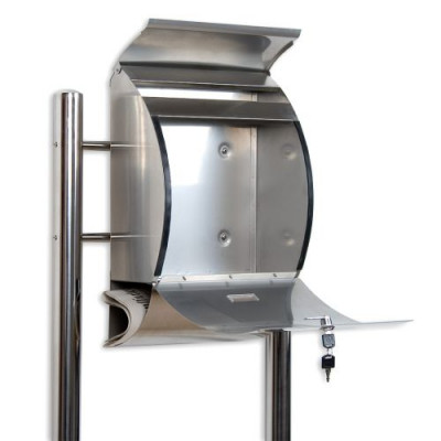 Poštová schránka nerezová 126 cm