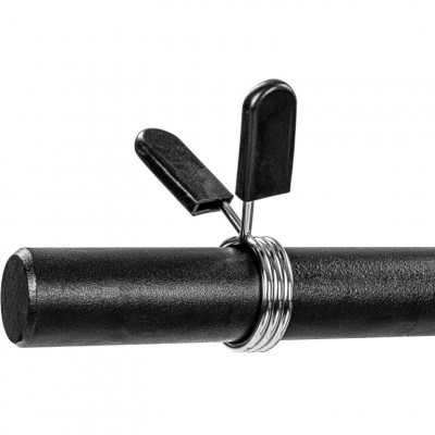 MOVIT posilňovacia tyč - 120 cm, chróm, pružinový uzáver