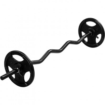 MOVIT posilňovacia tyč - 120 cm, chróm, pružinový uzáver