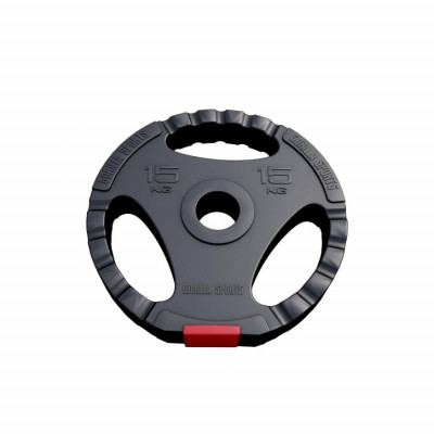Gorilla Sports Činkový kotúč Olympia, plast, 15 kg