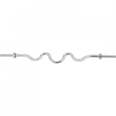 Gorilla Sports Činková tyč, chróm, 120cm, 30/31 mm