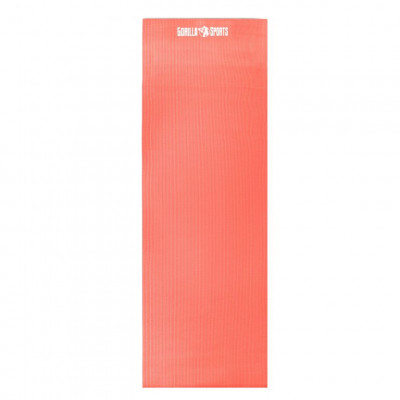 Gorilla Sports Podložka na jogu z PVC, koralová