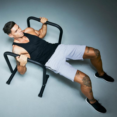 Gorilla Sports Viacúčelové bradlá, 61 x 38 x 73 cm, čierne