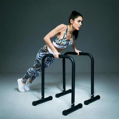 Gorilla Sports Viacúčelové bradlá, 61 x 38 x 73 cm, čierne