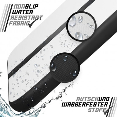 Physionics Airtrack nafukovacia žinenka, 4 m, čierna