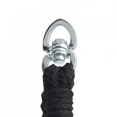 MIADOMODO Závesné hojdacie kreslo, modré, dovnútra aj von