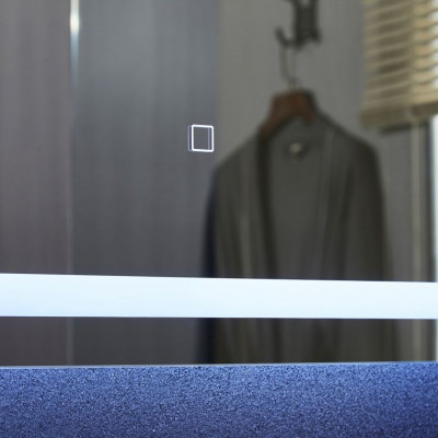 AQUAMARIN kúpeľňové zrkadlo s LED osvetlením 28 W, 80 x 60cm