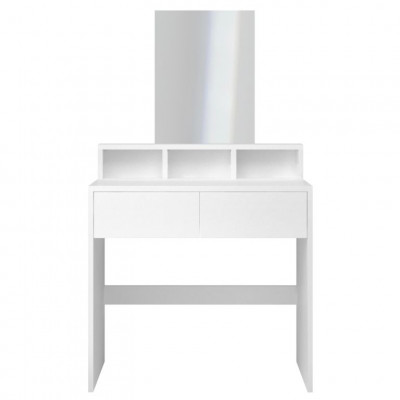 MIADOMODO Kozmetický stolík, biela