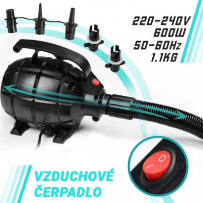 Physionics Airtrack nafukovacia žinenka, 4 m, zelená