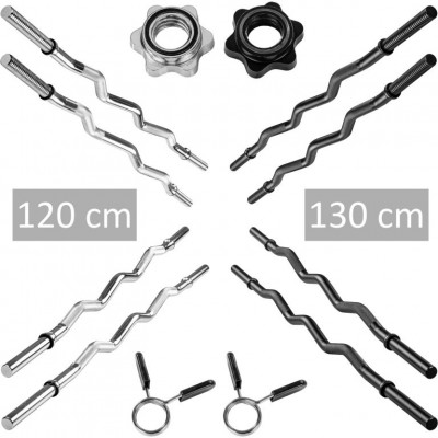 MOVIT posilňovacia tyč - 120 cm, čierna, pružinový uzáver