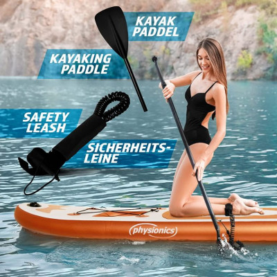PHYSIONICS nafukovací paddleboard - bohyňa Bastet, 305 cm