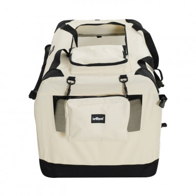 Leopet Transportný box pre psov XXXL, 102 x 69 x 69 cm, béž