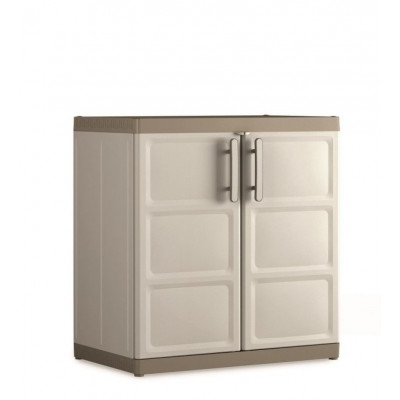 Plastová skriňa EXCELLENCE LOW XL - 93 x 89 x 54 cm