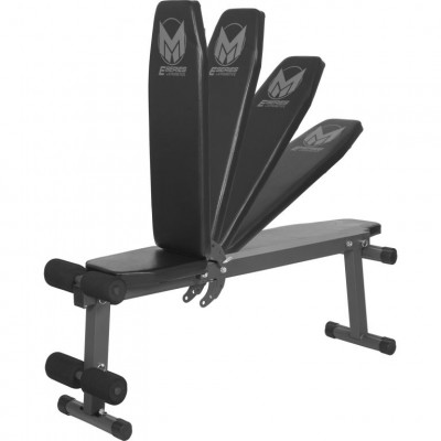 Gyronetics Multifunkčná polohovateľná lavica, 120 cm, čierna