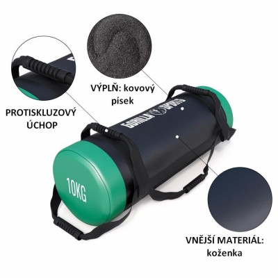Gorilla Sports Fitness vrece s pieskom, 10 kg