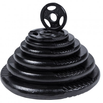 Gorilla Sports Sada činiek so závažím 30 kg, 30 mm