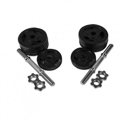 Gorilla Sports Sada činiek so závažím 30 kg, 30 mm