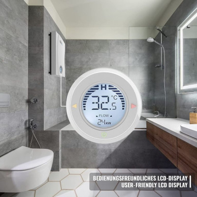 AQUAMARIN Elektronický prietokový ohrievač 24 kW, plast