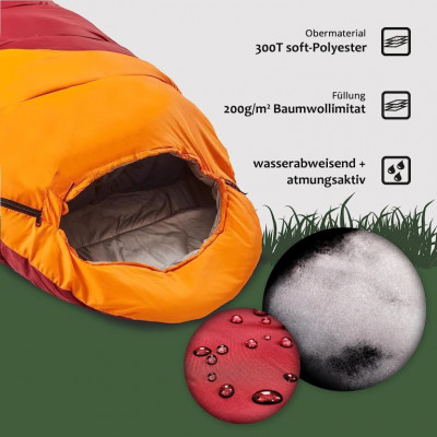 MySunny Spací vak, do -12 stupňov, 220 x 80 cm